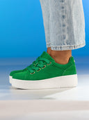 AVANTI GREEN SUEDE