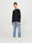 JORVESTERBRO TEE LS CREW NECK - BLACK
