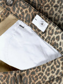 KOGNAOMI WASHED AOP SKORTS TOASTED COCONUT/LEO WASHED