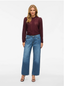 VIPALMA RW WIDE JEANS MEDIUM BLUE DENIM