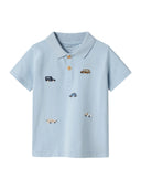 NMMDEXTER SS POLO TOP CELESTIAL BLUE