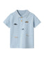 NMMDEXTER SS POLO TOP CELESTIAL BLUE