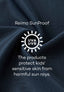 SUNPROOF BEACH SHORTS PALMU NAVY