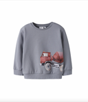 NMMNARINA LS NREG SWEAT BRU BOX - TRADEWINDS