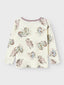 NMFWILLITUS WOOL LS TOP SNOW WHITE