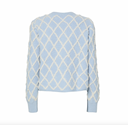 YASZIGLY LS KNIT CARDIGAN - SKYWAY BIRCH