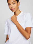 VINORA S/S T-SHIRT - BRIGHT WHITE