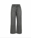 VIPALMA RW WIDE JEANS  - GREY DENIM/WASHED