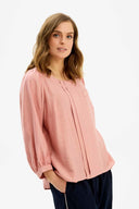 GOLDIE BLOUSE ROSE