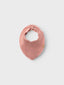 NBFYVETTEBENNA SCARF BIB RIB - ASH ROSE