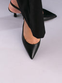 FALERONE II BLACK LEATHER