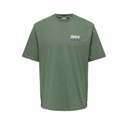 OSJCASTROL RLX SS LIC TEE - CASTOR GRAY/SUPERCAR