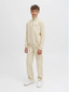 JORNORREBRO EMB SWEAT HIGH NECK JNR ANTIQUE WHITE