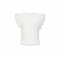 KOGDREA LIFE S/S TOP JRS - CLOUD DANCER