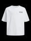 JORBROOKLYN GRAPHIC BACK TEE SS BRIGHT WHITE