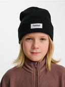 HMLJR KNIT BEANIE - BLACK