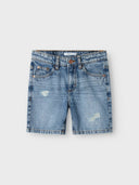 NKMSILAS LOOSE DNM SHORTS MEDIUM BLUE