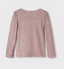 NMFWYLA WOOL/VIS LS TOP - ANTLER