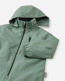 PAIHOLA VANNTETT PARKDRESS - STONE GREEN