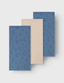 NBNOSSO 3P NAPPIES - BLUEFIN