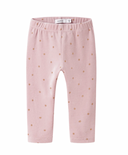 NBFNORAH VEL LEGGING - BURNISHED LILAC