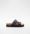 SARTANO QUATTRO SANDAL BLACK