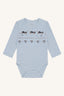 HCBALOO PLAYING BODY I ULL & BAMBUS - BABY BLUE