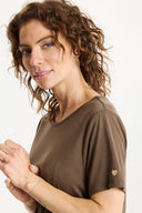 NINA T-SHIRT - BROWN