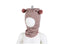 KIVAT BALACLAVA LUE I ULL - ROSA STRIPER