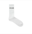 JACREGEN TENNIS SOCK 5-PACK - HVIT