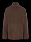 YASWARA LS HIGH NECK KNIT PULLOVER COFFEE QUARTZ