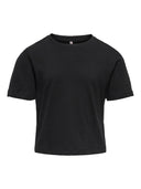 KOGREX S/S TOP JRS 2-PACK BLACK/CLOUD DANCER