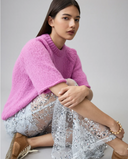 VICHOCA 2/4 KNIT TOP - OPERA MAUVE
