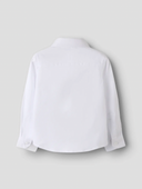 NMMFESHIRT LS SHIRT - BRIGHT WHITE
