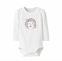 NBFOLPA LS BODY - CLOUD DANCER