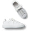 FRANCES LEATHER WHITE