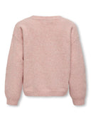 KOGSHELDO NORDIC LIFE LS O-NECK KNT SILVER PINK/MELANGE