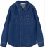 NKMALBOT LS DNM SHIRT 1086 MEDIUM BLUE DENIM