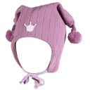 KIVAT VINTERLUE MED RIBB - ROSA