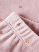 NBFNORAH VEL LEGGING - BURNISHED LILAC