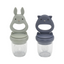 KONGES SLØJD - SILICONE FRUIT FEEDING PACIFIER - ONYX