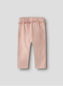 NBFTHORA HUN LOOSE PANT LIL - CAMEO ROSE