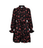 VICLO ROSE LS SHIRT DRESS - BLACK BEAUTY