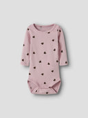 NBFKHEART LS BODY BURNISHED LILAC