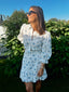 VIELLA MIA HW SHORT SKIRT/LN KENTUCKY BLUE/MIA
