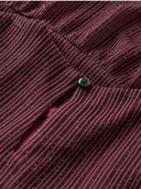 NMFRISILK LS DRESS R - BURGUNDY