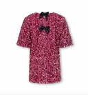 KMGCONFIDENCE LIFE SEQUINS DRESS JRS MINI - ROSE WINE