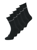 JACREGEN TENNIS SOCK 5 PACK BLACK