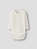 NBMVROLLE LS WRAP BODY - CLOUD DANCER