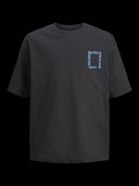 JORBROOKLYN GRAPHIC BACK TEE BLACK